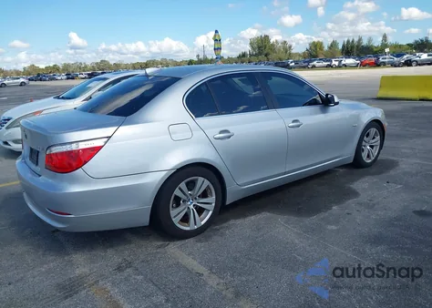 2010 BMW 528I from USA, damaged, VIN WBANU5C50AC441686